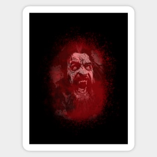 Crimson Scream (Blood Red) Sticker